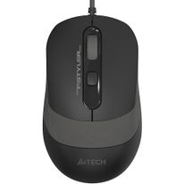 Мышь A4Tech Fstyler FM10 черный/серый оптическая (1600dpi) USB (4but) FM10 GREY