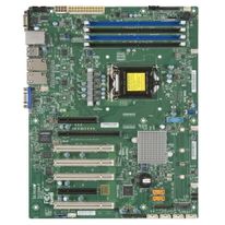 Материнская плата SuperMicro MBD-X11SSA-F Single socket H4 (LGA 1151) supports Intel® Xeon® processor E3-1200 v6/v5, Intel® 7th/6th Gen. Core™ i3 series, Intel® Celeron® and Intel® Pentium®,   I/O Cables CBL-0044L – 2 шт. I/O Shield MCP-260-00042-0N – 1 шт. 