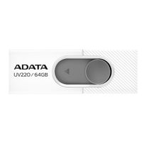 USB накопитель ADATA 64GB USB2.0 AUV220-64G-RWHGY White/Grey