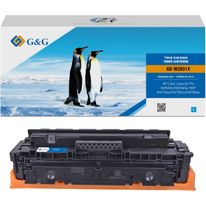 Картридж G&G 415X для HP CLJ M454/M479, с чипом (6 000стр.), голубой