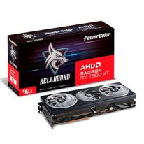 Видеокарта PowerColor RX7800XT Hellhound 16GB GDDR6 256-bit DPx3 HDMI 3FAN RTL 