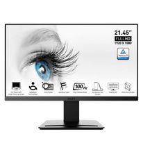 Монитор MSI PRO MP223 21.5" Black (VA, 1920x1080, D-Sub+HDMI, 1 ms, 178°/178°, 250 cd/m, 1000:1 (100M:1), 100Hz)