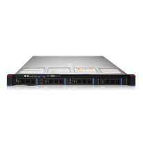 Платформа системного блока Gooxi SR101-D04R AMD 1st/2nd/3rd Gen 1U Direct-attached Backplane 4_2.5/3.5 SAS/SATA Hard Drive Bay Server Barebone, 550W CRPS, w/o rail kit