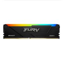 Модуль памяти Kingston 32GB DDR4 3200MHz DIMM FURY Beast Black RGB XMP CL16, 1.35V 288-pin Non-ECC