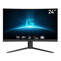 Монитор MSI 23.6" G24C4 E2 Black (VA,1920x1080, 2xHDMI+DP, 1 ms, 178°/178°, 250 cd/m, 3000:1 (100M:1), 180Hz, MM, Curved)