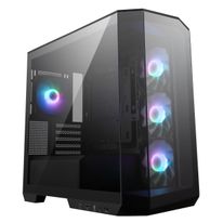 Корпус MSI MAG Pano M100R PZ , Micro-ATX, 1xUSB 3.2 Gen 1, 1xUSB 3.2 Gen2 Type-C, 4x120mm ARGB Fan, ARGB+PWM Control Board, TG