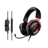 Наушники Raskat Гарнитура Raskat Strike Strike 3U "7.1 Virtual Suround Sound Gaaming Headsets with RGB LED Backlight Speaker: Neodymium Magnet, D=40mm, 32oHm; Microphone: MIC BOM with 6027 microphone; Operation Control: Inline Control with Volumne Control and Mute/Un-mute; RGB Lighting for both Earshell; 