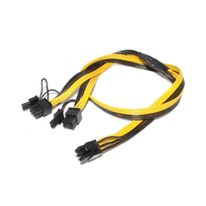 Кабель ITZR 6 pin to 2 x 6+2 pin GPU power adapter splitter cable