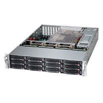 Корпус SuperMicro CSE-826BAC4-R920LPB 2U, LP, E-ATX, 920 Вт, 8x 3.5-inch SAS3/SATA3 HDD/SSD and 4x SAS3/SATA3/NVMe, черный