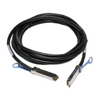 Кабель Fibertrade FT-QSFP+-CabP-AWG30-3, Кабель DAC Copper cable, 40G, QSFP+ -to- QSFP+, 30AWG витая пара, 3M