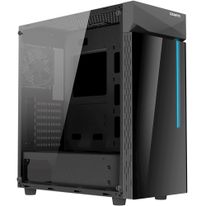 Корпус Gigabyte C200 Glass MidTower, ATX, USB3.0 x2, Audio I/O, Black, TG (551247)