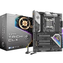 Материнская плата ASRock X299 TAICHI CLX, Socket 2066, Intel®X299, 8xDDR4-2666, 4xPCI-Ex16, 1xPCI-Ex1, 10xSATA3(RAID 0/1/5/10), 3xM.2, 8 Ch Audio, GLan, 1x2.5GLAN, WiFi, (2+4)xUSB2.0, (4+2)xUSB3.2, (1+1)xUSB3.2 Type-C™, ATX, RTL, {5} (339765)