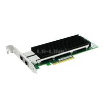 Сетевой адаптер Lr-Link LREC9802BT PCIe 2.1 x8, Intel x540, 2*RJ45 10G NIC Card (300812)