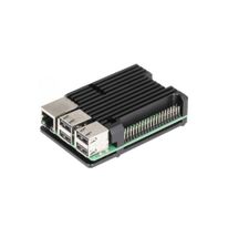 Корпус ACD RA505 Black Metal Aluminum for Raspberry Pi 4B (RASP4487)