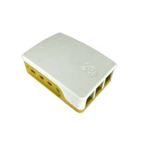 Корпус ACD RA600 White+Yellow ABS Case for Raspberry 4B