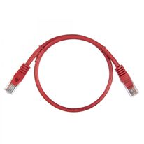 Кабель ACD Патч-корд ACD-LPU5E-5DR |ACD-LPU5E-5DR| Cat5e UTP 24AWG 4Pair, 7/0.18мм CCA Красный, 0.5м, (741388)