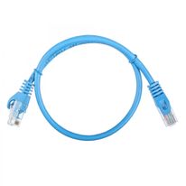 Кабель ACD Патч-корд ACD-LPU5E-5DL |ACD-LPU5E-5DL| Cat5e UTP 24AWG 4Pair, 7/0.18мм CCA Синий, 0.5м, (741395)