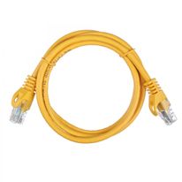 Кабель ACD Патч-корд ACD-LPU5E-10Y |ACD-LPU5E-10Y| Cat5e UTP 24AWG 4Pair, 7/0.18мм CCA Желтый,1.0м, (741425)