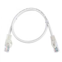 Кабель ACD Патч-корд ACD-LPU5C-5DW |ACD-LPU5C-5DW| Cat5e UTP 24AWG 4Pair, 7/0.18мм CU Белый, 0.5м (741722)