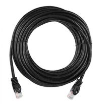 Кабель ACD Патч-корд ACD-LPU5C-10M |ACD-LPU5C-10M| Cat5e UTP 24AWG 4Pair, 7/0.18мм CU Черный, 10м, (741838)