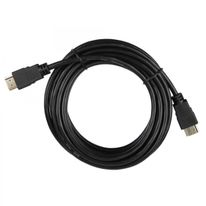 Кабель ACD Кабель ACD-DHHM1-50B |ACD-DHHM1-50B| HDMI 1.4, Golden Plated,19m/19m, Черный, 5м (742200)