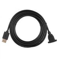 Кабель ACD Кабель ACD-DDPF2-50B |ACD-DDPF2-50B| DisplayPort 1.2, DP extension, Golden Plated, 20m/20f, Черный, |ACD-DDPF2-50B| 5м, (742521)