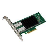 Сетевой адаптер Intel Intel Ethernet Network Adapter E810-XXVDA2 2xSFP28 ports, 25GbE, PCI-E x8 gen3/gen4, iWARP/RoCEv2, IEEE 1588 PTP, ADQ, iSCSI, NFS, VMDq. PCI-SIG SR-IOV Capable