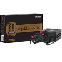 Блок питания Zalman ZM650-GVII 650W, 80Plus Bronze, {8}