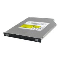 DVD привод LG LG DVD±RW DL Internal Slim ODD GUD1N SATA, DVD±R 8x, DVD±RW 8/6x, DVD±R DL 6x, DVD-RAM 5x, CD-RW 24x, CD-R 24x, DVD-ROM 8x, CD 24x, 9.5mm, Black, Bulk {40}