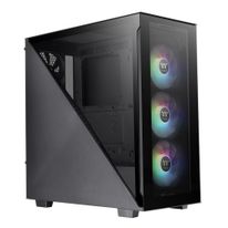 Корпус Thermaltake Divider 300 TG ARGB CA-1S2-00M1WN-01 Black/Win/SPCC/Tempered Glass*2/120mm Standard Fan*1/120mm CA-1S2-00M1WN-01 ARGB Fan*3 (527453)