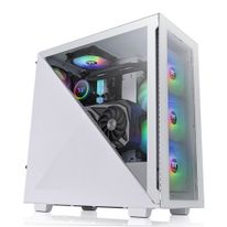 Корпус Thermaltake Divider 300 TG Snow ARGB CA-1S2-00M6WN-01 White/Win/SPCC/Tempered Glass*2/120mm Standard CA-1S2-00M6WN-01 Fan*1/120mm ARGB Fan*3 (527590)