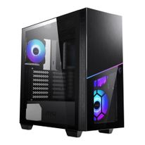 Корпус MSI MPG SEKIRA 100R Mid-Tower, E-ATX, 2xUSB 3.0, 1xUSB-C, 4x120mm ARGB Fan, Tempered Glass Window (727505)