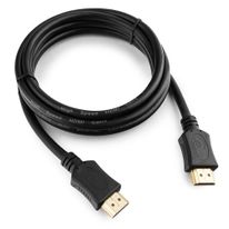 Кабель Cablexpert Кабель HDMI Cablexpert CC-HDMI4L-6, 1.8м, v2.0, 19M/19M, серия Light, черный, позол.разъемы, экран, пакет (792281) (082761)