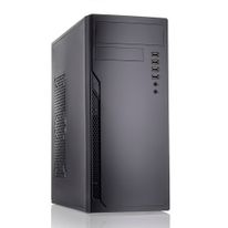 Корпус FoxLine FL-301-FZ500R |FL-301-FZ500R| ATX, 1x5.25EXT, 1x3.5EXT, 4x3.5INT, 4xUSB2.0, HDA, CPU h140, GPU |FL-301-FZ500R| L240, w/o FAN, w/500W ATX PSU, w/1.2m EU pwr cord