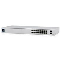 Коммутатор Ubiquiti UniFi Switch 16 PoE |USW-16-POE| Ubiquiti PoE-коммутатор в стойку, 16х 1G RJ45, 2х SFP, раздача 42 |USW-16-POE| Вт (028547)