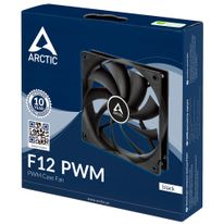 Вентилятор Arctic Cooling Вентилятор корпусной ARCTIC F12 PWM PST (Black) - retail (ACFAN00200A) (702966)