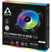 Вентилятор Arctic Cooling Вентилятор корпусной ARCTIC P12 PWM PST A-RGB 0dB (Black) - retail (ACFAN00231A) (703154)