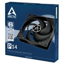 Вентилятор Arctic Cooling Вентилятор корпусной ARCTIC P14 (black/black) - retail (ACFAN00123A) (701549) {56}