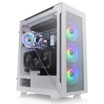 Корпус Thermaltake Divider 500 TG Snow ARGB CA-1T4-00M6WN-01 White/Win/SPCC/Tempered Glass*4/120mm ARGB Fan*3/120mm CA-1T4-00M6WN-01 Standard Fan*1 (527897)