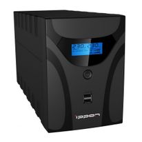 Источник бесперебойного питания IPPON ИБП Ippon Smart Power Pro II Euro 1600 Line-Interactive 960W/1600VA (804970)