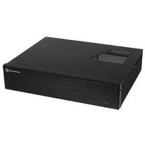 Корпус Silverstone SST-ML04B ML04B (USB 3.0) Milo Slim HTPC Micro ATX Silent Computer Case, lockable, black