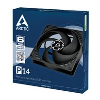 Вентилятор Arctic Cooling Вентилятор для корпуса Arctic P14 Value Pack Black/Black 5 штук (ACFAN00136A) (701594)