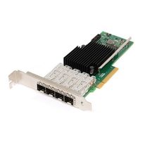 Сетевой адаптер Intel Intel® Ethernet Converged Network Adapter X710-DA4 4x SFP+ port 10GbE/1GbE, PCI-E v3 x4, VMDq. PCI-SIG* SR-IOV, w/o RDMA, Low Profile (081399) {5}