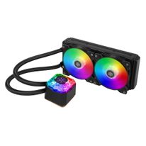 Жидкостная система охлаждения Silverstone SST-IG240P-ARGB 240mm high-performance ARGB AIO liquid cooler with 2x120mm ARGB fan,Compatible with Intel LGA 115X/1366/1200/2011/2066 and AMD sTRX4/TR4/AM4/AM3/AM2/FM2/FM1 sockets (811192) {6}