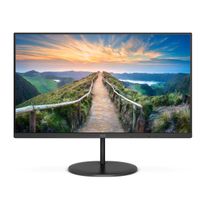 Монитор AOC 27" Q27V4EA Black (IPS, 2560x1440, HDMI+DP, 4 ms, 178°/178°, 250 cd/m, 1000:1 (20M:1), MM) (189880)