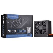 Блок питания Silverstone SST-ST60F-ES230 V1.0 PSU-P217-600W-230V ONLY-ATX-120mmFAN-FIXED C-80PLUS-RoHS-GM  (223321) {8}