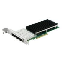 Сетевой адаптер Lr-Link LREC9804BF-4SFP+ PCIe 3.0 x8, Intel XL710, 4*SFP+ 10G NIC Card {50} (302977)