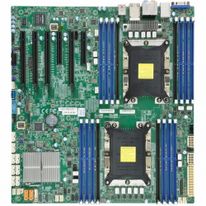 Материнская плата SuperMicro Материнская плата SuperMicro MBD-X11DAI-N-B Dual Socket LGA 3647 Intel C621 Chipset Intel Xeon Scalable Processors Support DDR4 16x DIMM 10x SATA3 6.0Gb/s E-ATX Server Motherboard Bulk (incl. 1x I/O Shield MCP-260-00115-0N, 2x CBL-0044L)