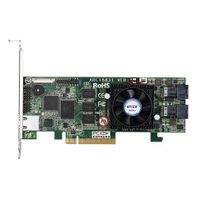 RAID-контроллер Areca ARC-1883i PCIe 3.0 x8 Low Profile, SAS/SATA 12G, RAID 0,1,5,6,10,50,60, 8port (2*int SFF8643), Cache 2GB (аналог LSI00462 9361- 8I(2G)), RTL {10} (411314)