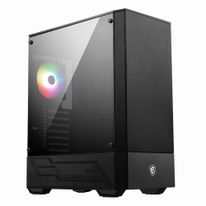 Корпус MSI MAG FORGE 111R Mid-Tower, ATX, 2xUSB 3.2, Audio I/O, 1x120mm ARGB Fan, 6-ch Light controller, Front metal MESH, Up to 330mm GPU, Tempered Glass (883348)